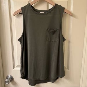 A New Day Sage Green Tank Top